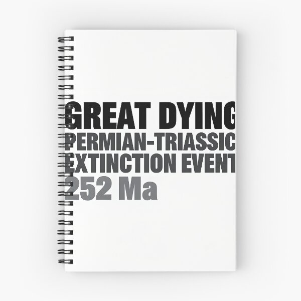 Item preview, Permian Triassic Extinction event  designed and sold by MountAshDesigns.