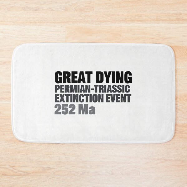 Item preview, Permian Triassic Extinction event  designed and sold by MountAshDesigns.