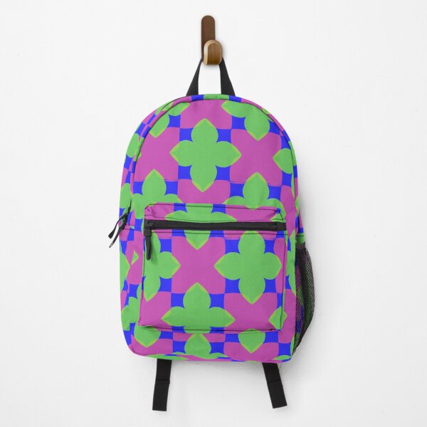 Item preview, Retro Neon Green-Purple Flowers Pattern designed and sold by kornerupine.