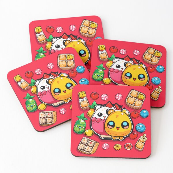 Item preview, Delicious Yummy Monsters designed and sold by Vj-Sets-Shop.