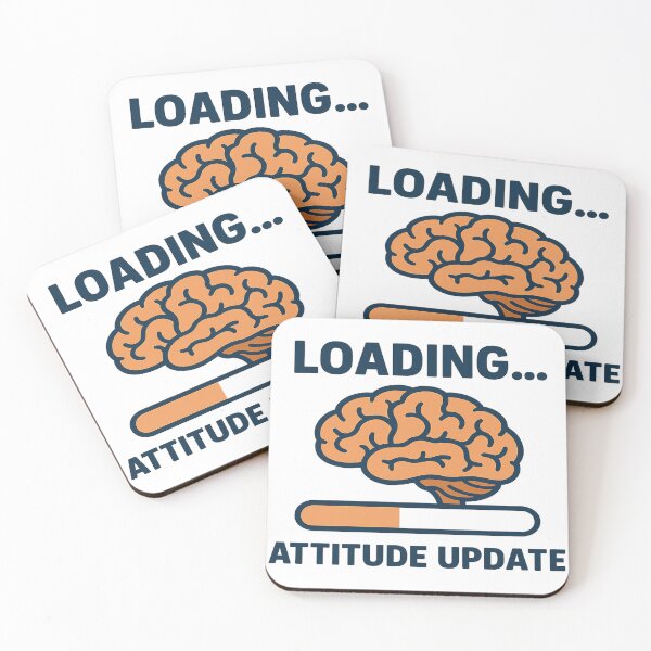 Item preview, Loading... Attitude Update – Funny Tech-Inspired T-Shirt Design designed and sold by misterjoez.