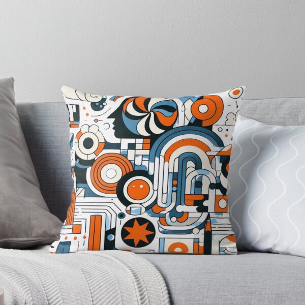 Item preview, "Bold Cubist Composition – Fernand Léger Inspired Art" designed and sold by TwoDotsStudio.