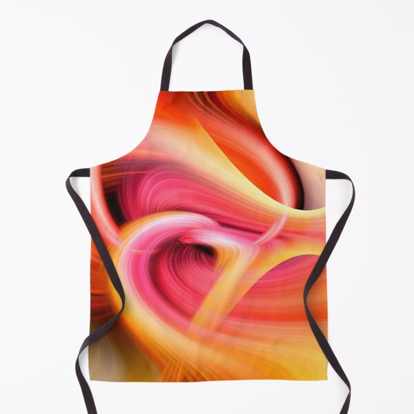 Item preview, Tangerine Dreams - Vibrant Abstract Swirl of Warm Colours by heidiannemorris © designed and sold by FOLK ART FUSION by heidiannemorris.