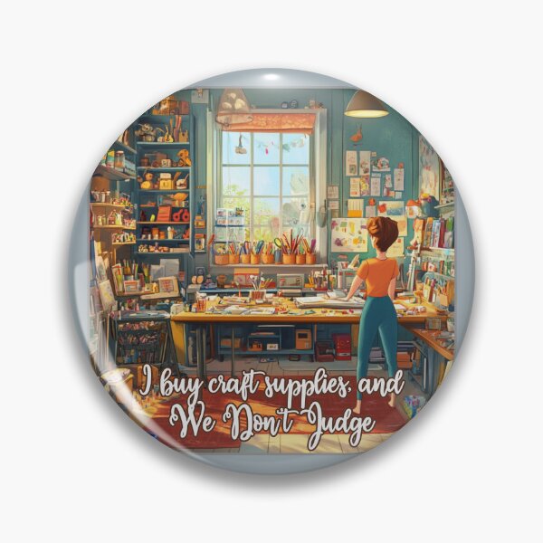 Item preview, I buy craft supplies, and We don't Judge designed and sold by DDSStudios72.
