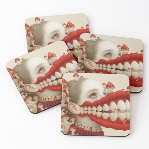 Item preview, Blooming Teeth and Mushrooms 2 designed and sold by tic.