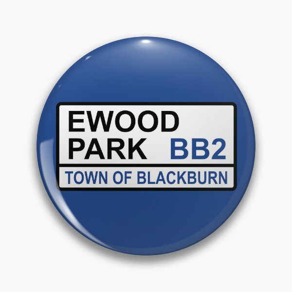 Item preview, Blackburn Ewood Park Iconic Street Sign designed and sold by DelfDesign.