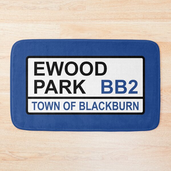 Item preview, Blackburn Ewood Park Iconic Street Sign designed and sold by DelfDesign.