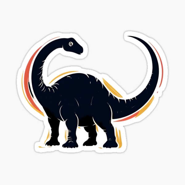 Item preview, Diplodocus Silhouette  designed and sold by MountAshDesigns.