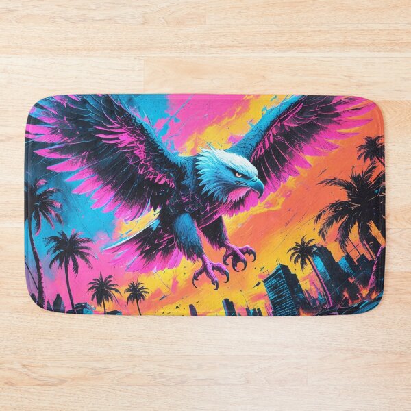 Item preview, Cyber-Eagle Soaring Over a Broken Skyline designed and sold by Blueangelgal.
