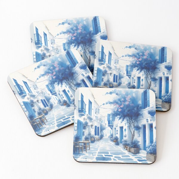 Item preview, Calle de la isla griega designed and sold by Visual Nomad Club.