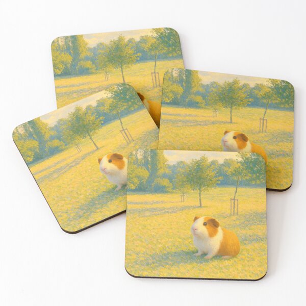 Item preview, Guinea Pig in a Meadow (After Camille Pissarro) designed and sold by gandolfwizard.