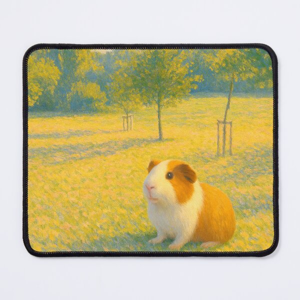 Item preview, Guinea Pig in a Meadow (After Camille Pissarro) designed and sold by gandolfwizard.