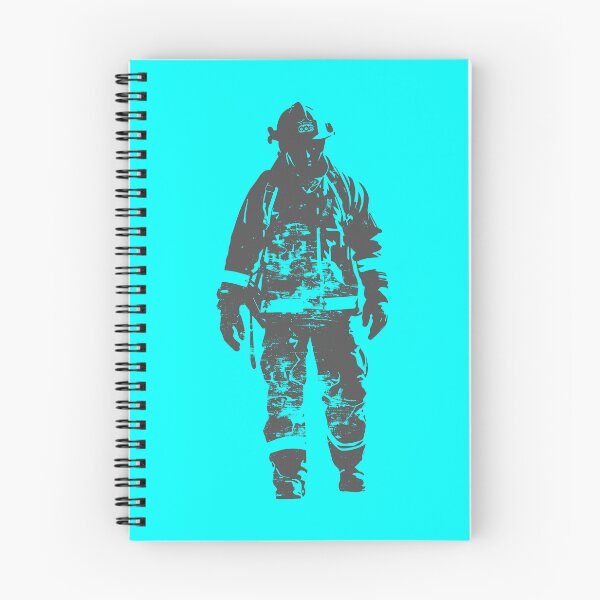 Item preview, Firefighter Silhouette Art - Brave Fireman Minimalist Design designed and sold by Art Happens.