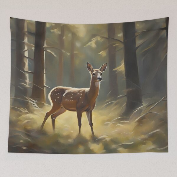 Item preview, Roe Deer in Glade designed and sold by CalmnessbyChoice.