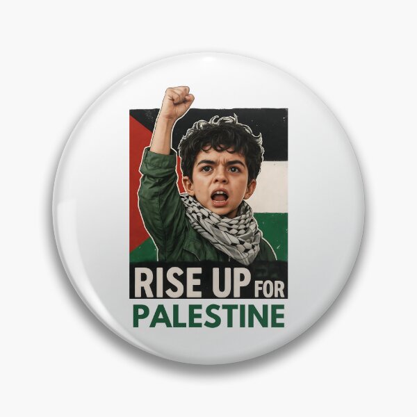 Item preview, Rise Up For Palestine Powerful Protest Art designed and sold by Abdu  Innovations.
