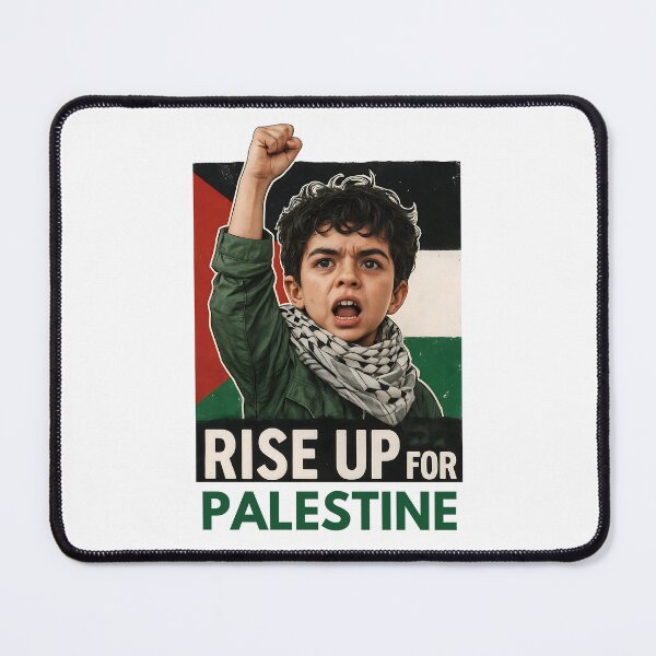 Item preview, Rise Up For Palestine Powerful Protest Art designed and sold by Abdu Innovations.