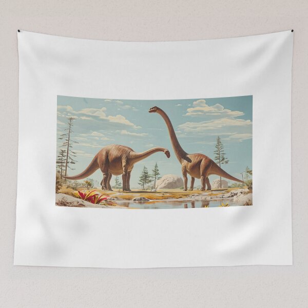 Artikelvorschau, Vintage Brontosaurus entworfen und verkauft von MountAshDesigns.