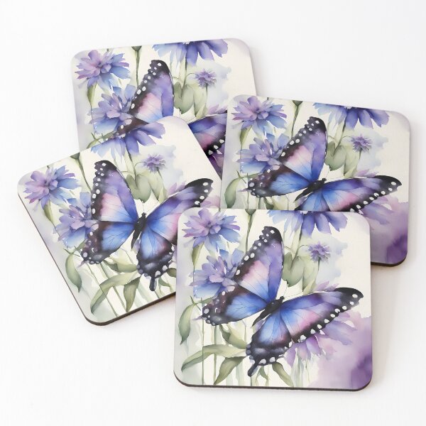 Item preview, Blue and Purple Butterfly designed and sold by CalmnessbyChoice.