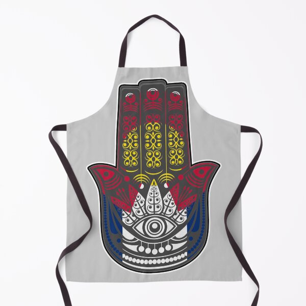 Item preview, Hamsa in Colorado Flag Colors 050725 46 designed and sold by Lazarustci.