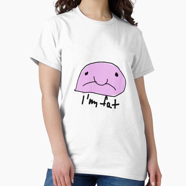 Item preview, I'm fat bloobfish designed and sold by ugly-beauty.