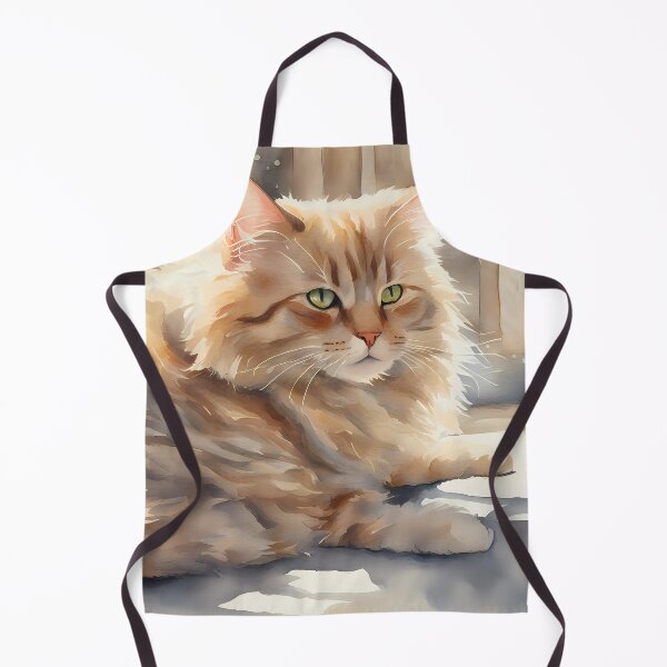 Item preview, Beige Fluffy Cat designed and sold by CalmnessbyChoice.