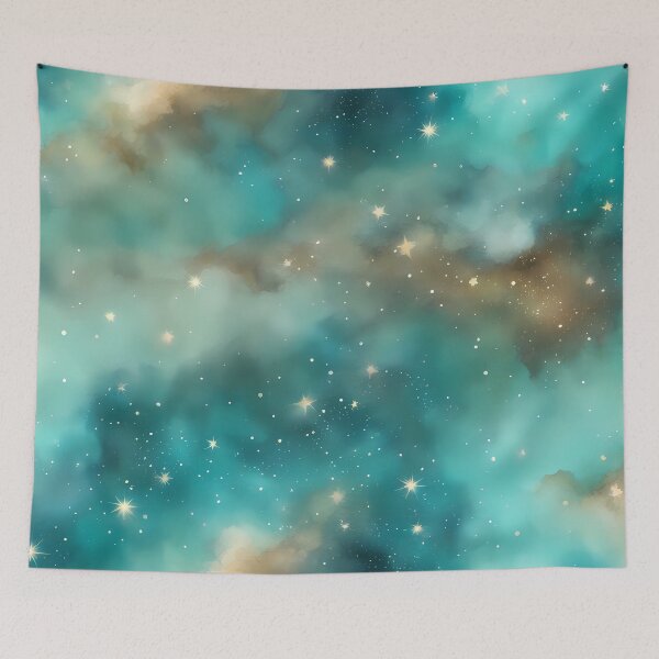 Item preview, Abstract Turquoise Space designed and sold by CalmnessbyChoice.