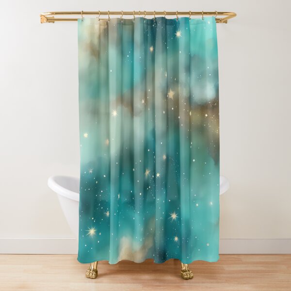 Item preview, Abstract Turquoise Space designed and sold by BookCovered.