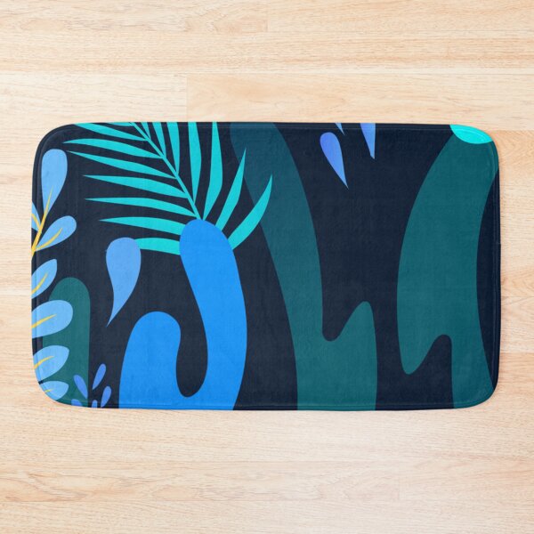 Item preview, Deep Tropics Abstract Jungle Ocean designed and sold by rdxart.