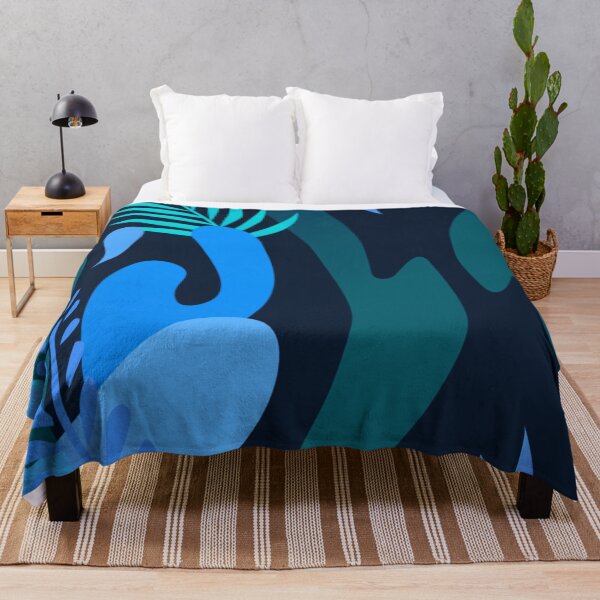 Item preview, Deep Tropics Abstract Jungle Ocean designed and sold by rdxart.