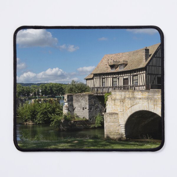 Item preview, Old Mill by the River Seine, Vernon designed and sold by Imladris01.