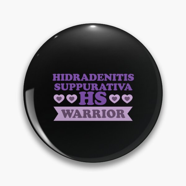 Item preview, Hidradenitis Suppurativa Awareness - HS Warrior Purple Support Message designed and sold by Sunserize Designs.