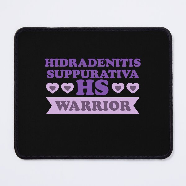 Item preview, Hidradenitis Suppurativa Awareness - HS Warrior Purple Support Message designed and sold by Sunserize Designs.