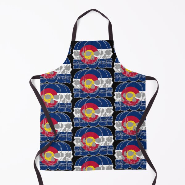 Item preview, Line of FiveSkulls in Colorado Flag Design 050325 15 designed and sold by Lazarustci.