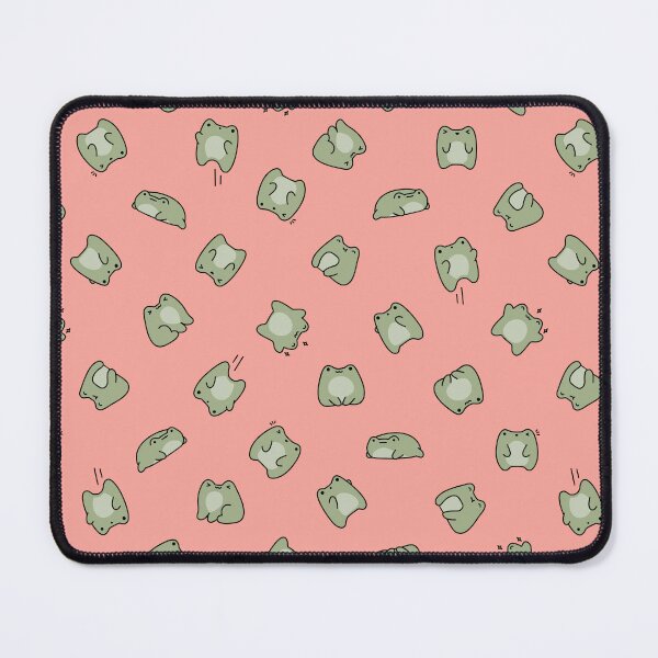 Item preview, kawaii frog toss (coral) designed and sold by Becca Alessi.