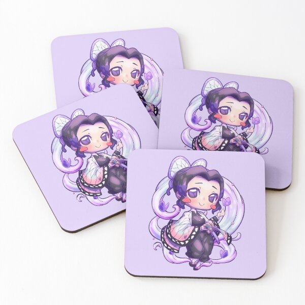 Item preview, Shinobu Kocho Chibi Art – Elegant Demon Slayer Fanart designed and sold by Dixium.