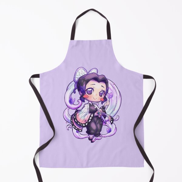 Item preview, Shinobu Kocho Chibi Art – Elegant Demon Slayer Fanart designed and sold by Dixium.