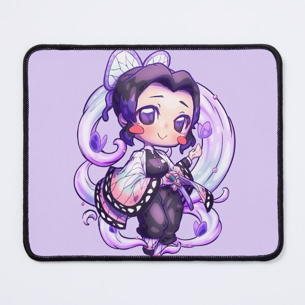 Item preview, Shinobu Kocho Chibi Art – Elegant Demon Slayer Fanart designed and sold by Dixium.