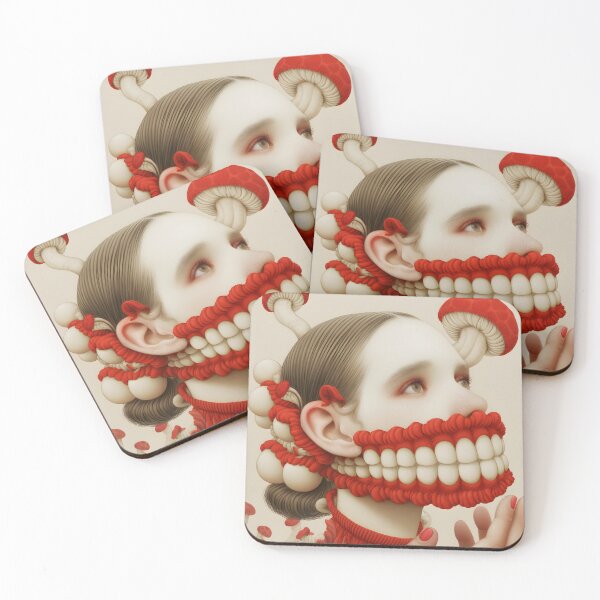 Item preview, Blooming Teeth and Mushrooms 6 designed and sold by tic.