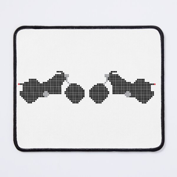 Item preview, Pixel 8bit Motorbikes designed and sold by miche.design.