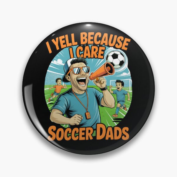 Item preview,  Yell Because I Care Soccer Dads designed and sold by box-artshop.