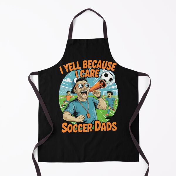 Item preview, Yell Because I Care Soccer Dads designed and sold by box-artshop.