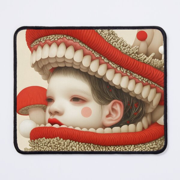 Item preview, Blooming Teeth and Mushrooms 7 designed and sold by tic.