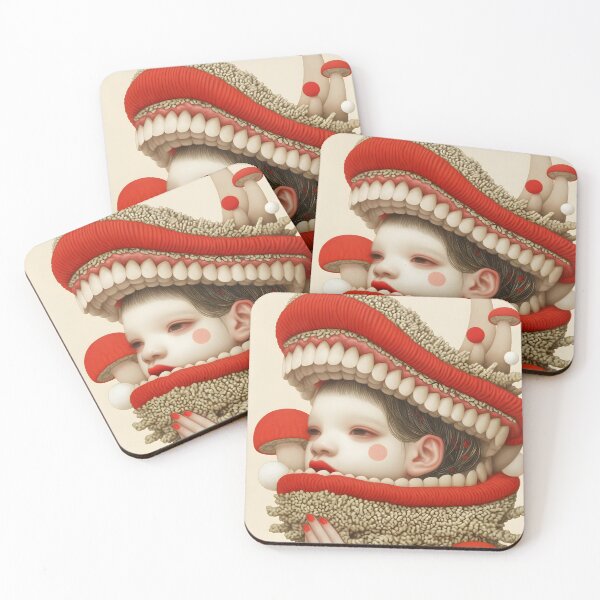 Item preview, Blooming Teeth and Mushrooms 7 designed and sold by tic.