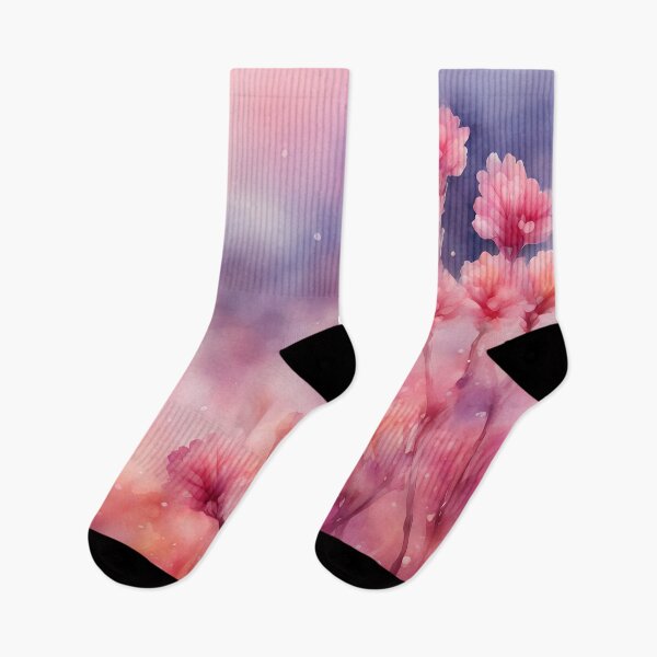 Item preview, Ambient Pink Flower Meadow designed and sold by CalmnessbyChoice.