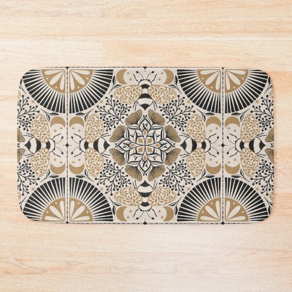 Item preview, Golden hive - bees and celestial botanicals art deco designed and sold by OzdeBayer.