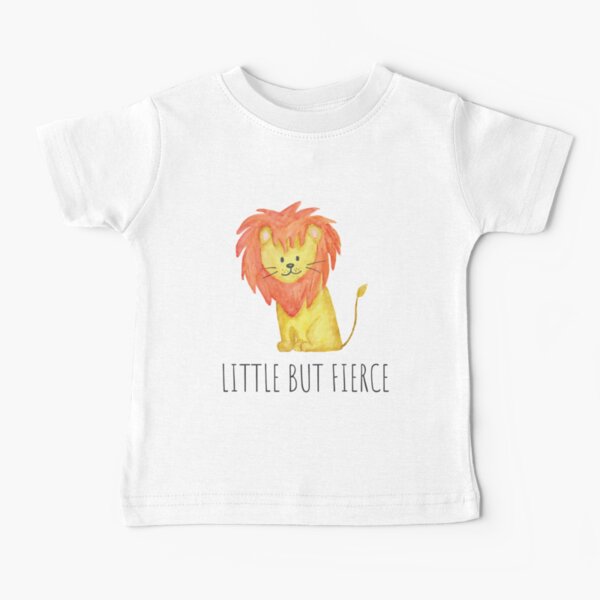 Item preview, Little but Fierce – Watercolor Lion Art designed and sold by Katherine Ann.
