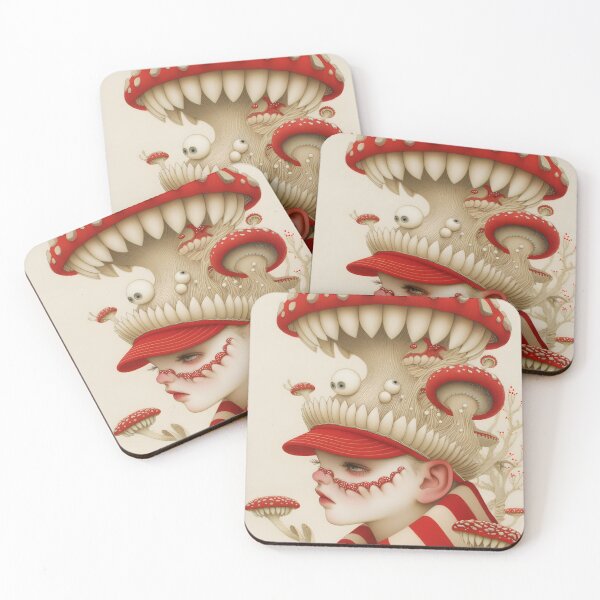 Item preview, Blooming Teeth and Mushrooms 9 designed and sold by tic.