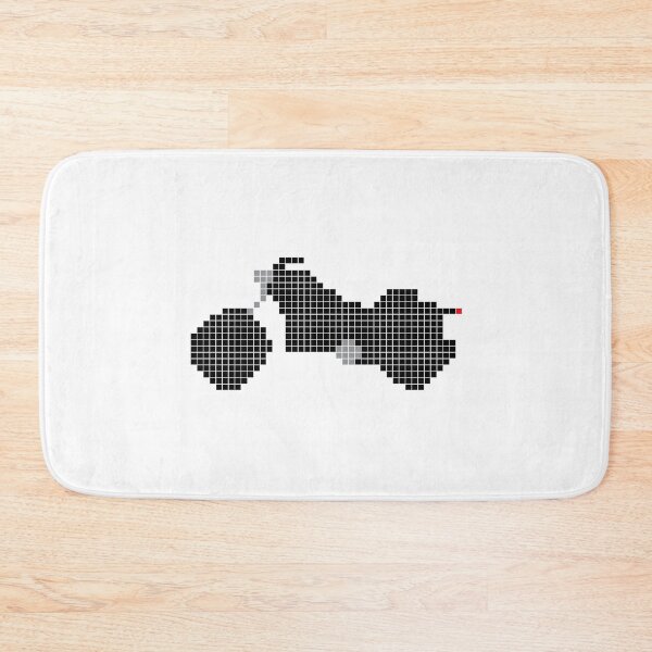 Item preview, Pixel 8bit Motorbike designed and sold by miche.design.