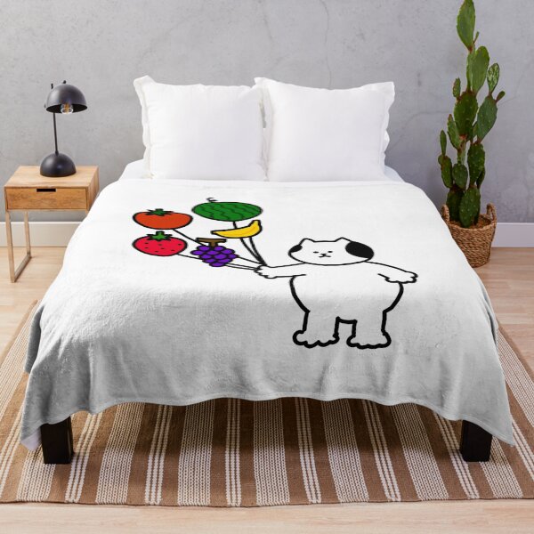 Item preview, a Cat with fruits balloons designed and sold by superbaechoo.