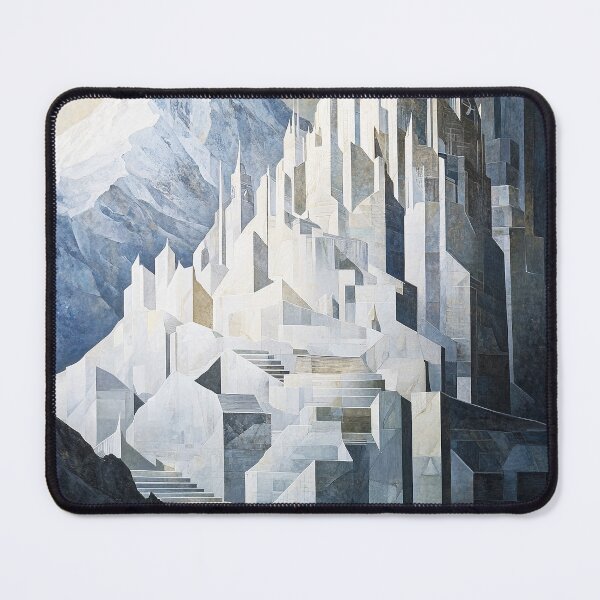 Item preview, The White Citadel designed and sold by AM FineArtPrints.